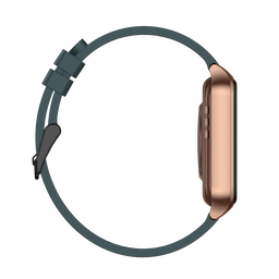 Fastrack 38096PP04 Reflex Beat Pro Smart Dial Silicone Strap For Unisex, Green