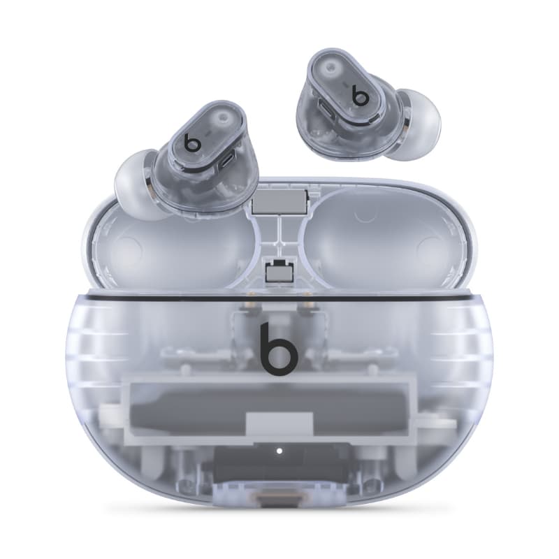 Beats MQLK3ZM/A Studio Buds + - True Wireless Noise Cancelling Earbuds - Transparent