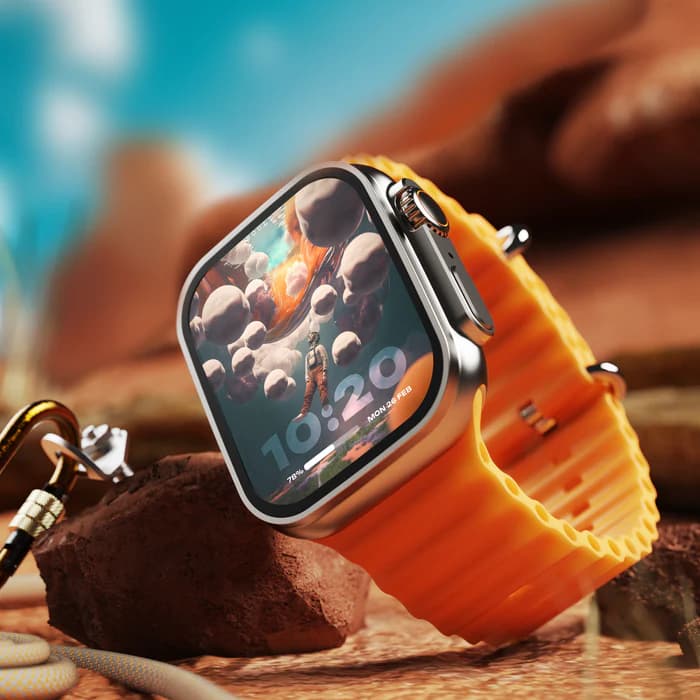 Boult RGSW136ORG Dive Evo 1.95" HD Display with Bluetooth calling - Orange