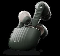 Boult RGTW093GRN X45 Earphones with ZEN ENC Quad Mic, 40H Playtime - Green