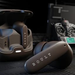 Boult RGTW160BRN X70 Earbuds with 60H Playtime, Zen ENC Mic - Brown