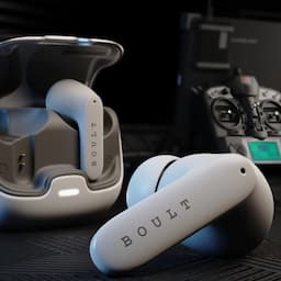 Boult RGTW160WHT X70 Earbuds with 60H Playtime, Zen ENC Mic - White