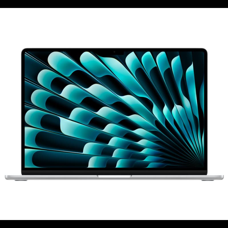 Apple MQKT3HN/A MacBook Air, 15.3 inch, 8 GB Unified Memory, 512 GB SSD, 8 Core CPU, 10 Core GPU, Apple M2 chip - Silver