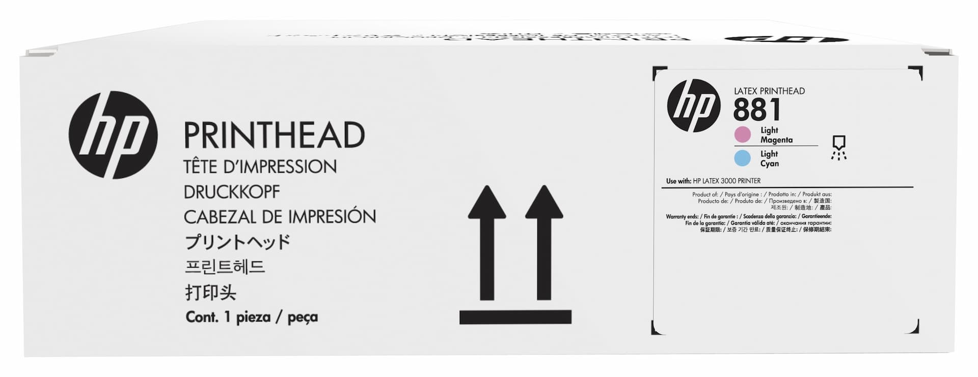 HP CR329A 881 Light Magenta and Light Cyan Printhead