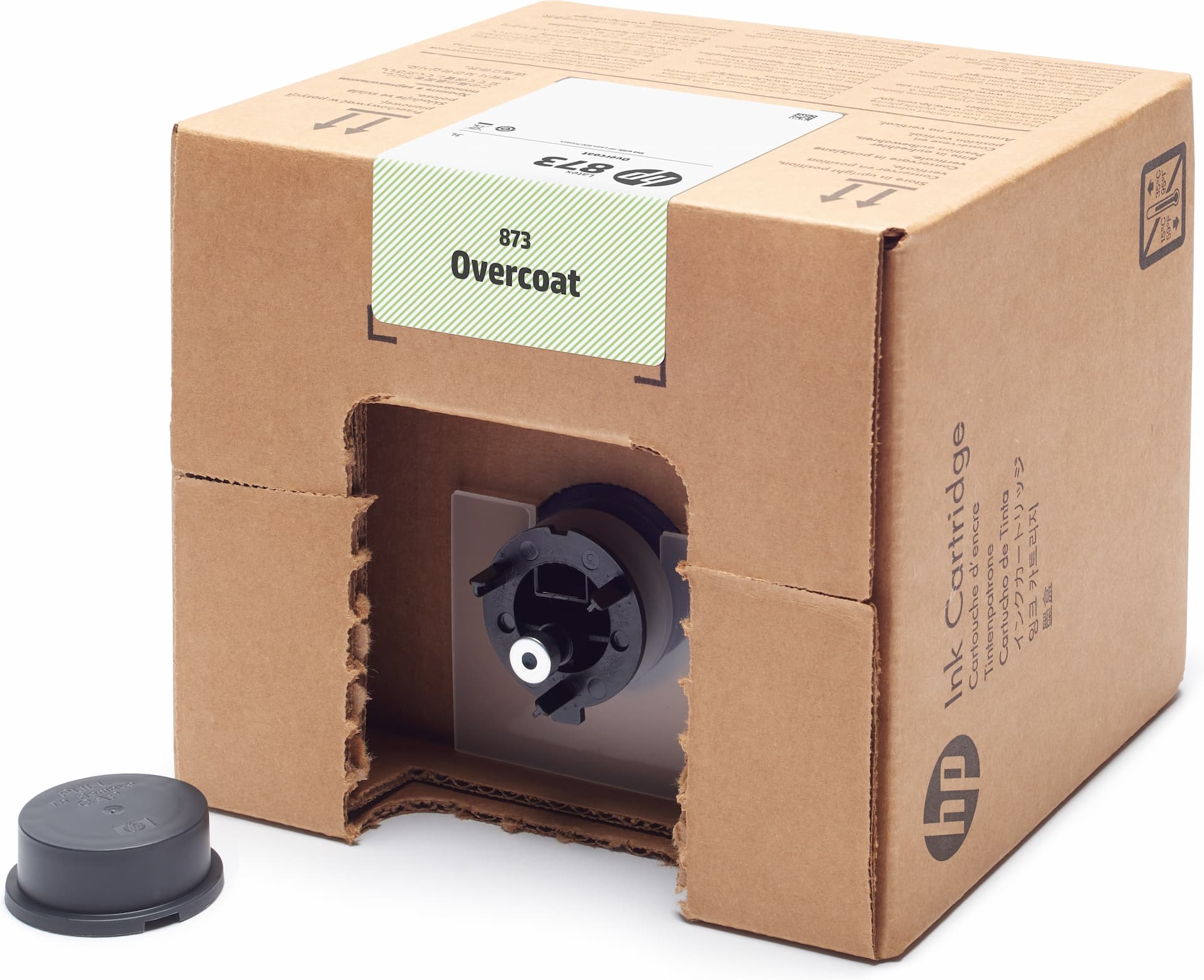 HP 4UV91A 873 3L Overcoat Latex Ink Cartridge