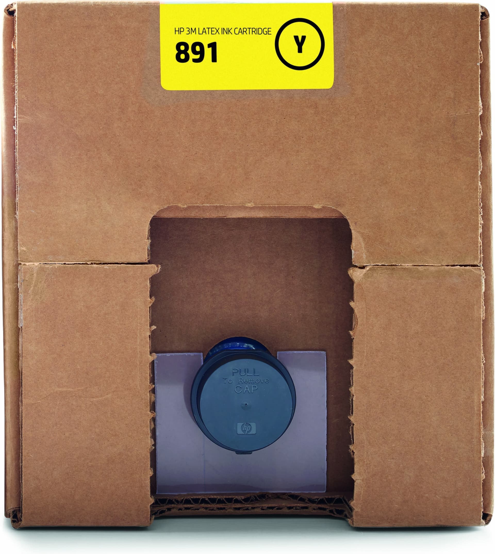 HP G0Y74A 891 10L Yellow Latex Ink Cartridge