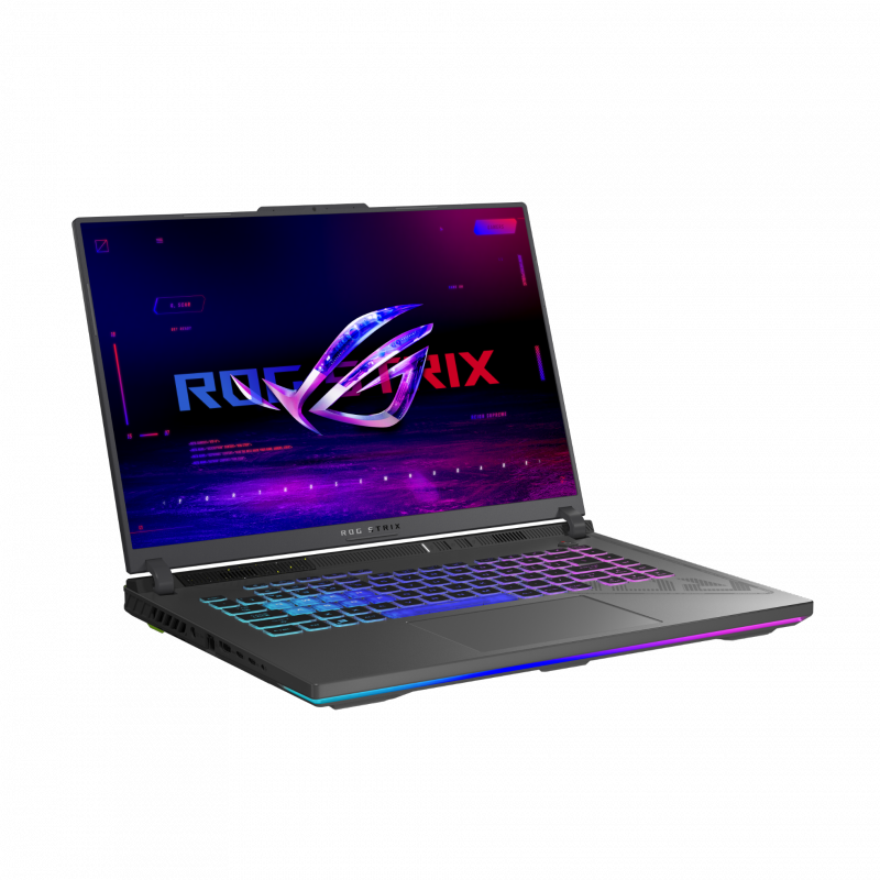 Asus G614JU-N3201WS RTX 4000 Series Gaming Laptop, i7-13650HX, RTX4050- 6GB, 16GB DDR5 (2 x 8GB slot), 1T SSD (Gen4), 90Whr, Windows 11, Office H and S 2021, McAfee(1 year), 2G - Volt Green
