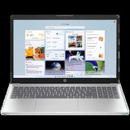 HP 7L034PA#ACJ 15-FC0030AU AMD Ryzen 5 7520U, 512 GB, 16 GB RAM, Windows 11 Home, 15.6 Inch-Natural Silver