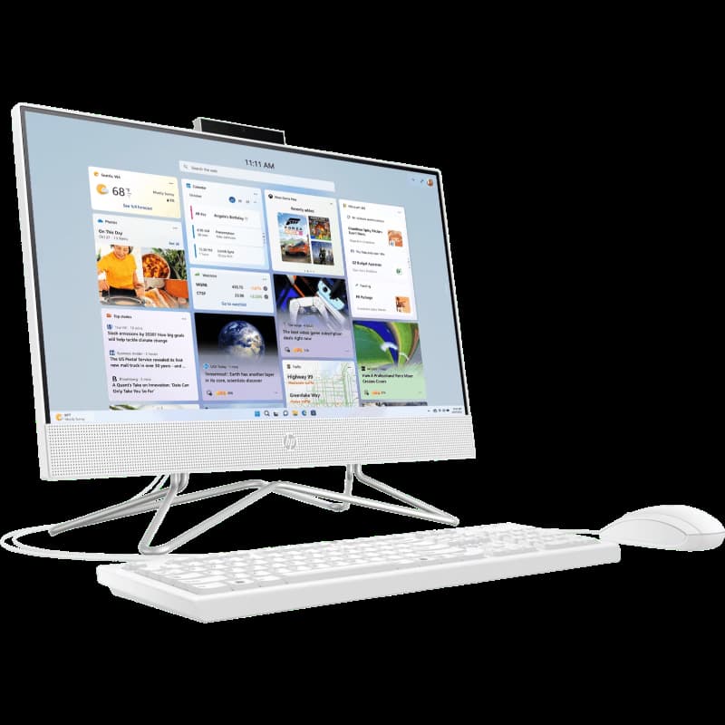 HP 84J08PA#ACJ All-in-One 22-dd0304in 8 GB DDR4, 512 GB SSD, AMD Ryzen 3 3250U, Windows 11 Home