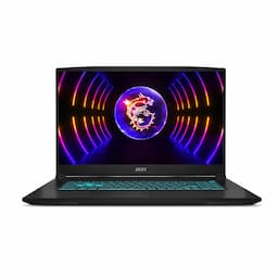 MSI 9S7-16R612-866 GF63 Thin 11UC Laptop Tiger Lake i7-11800H+HM570 Processor, NVIDIA GeForce RTX3050 Graphics, DDR IV 8GB (3200MHz), 512 GB SSD, Windows 11 Home, 15.6 Inch Display - Black