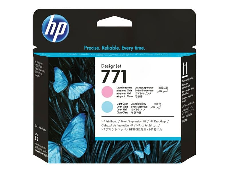 HP CE019A 771 - light magenta, light cyan - printhead