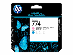HP 774 - light magenta, light cyan - printhead
