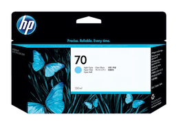 HP 70 (C9390A) 130-ml Light Cyan DesignJet Ink Cartridge