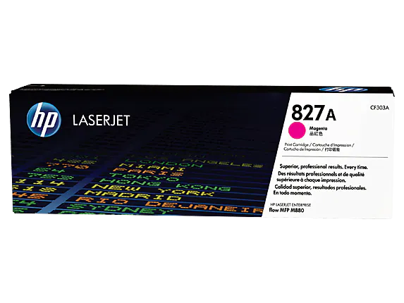 HP CF303AC 827A Magenta Original LaserJet Toner Cartridge