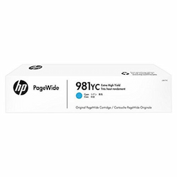 HP 981YC - L0R17YC Cyan Contract Pagewide Cartridge