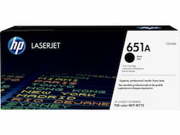 HP CE340AC 651A Black Original LaserJet Toner Cartridge