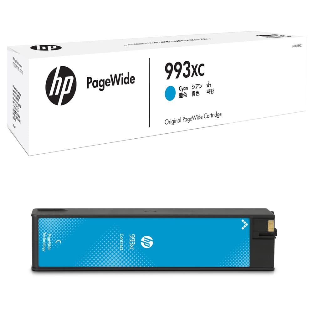 HP M0K08XC 993XC Cyan Contract PageWide Cartridge