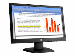 HP V194 - LED monitor - 18.5"