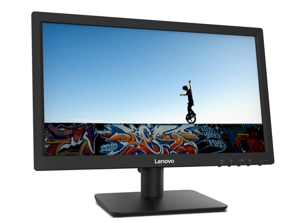 Lenovo 66A0KAC6IN C19-10 Monitor, 65, 16.7 Million, 200 nits, Black