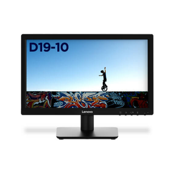 Lenovo D19-10 - LED monitor - 18.5"