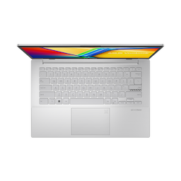 Asus E1504FA-LK541WS Vivobook Go 15 OLED Cool Silver Laptop, AMD Ryzen 5 7520U, 16GB LPDDR5, 512GB PCIe 3.0 SSD, 15.6-inch FHD 1920 x 1080 OLED 16:9, AMD Radeon Graphics, Backlit KB, Windows 11 Home with MS Office
