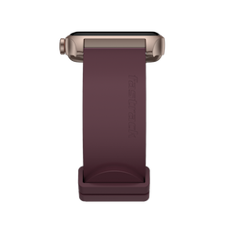 Fastrack 38096PP05 Reflex Beat Pro Smart Dial Silicone Strap For Unisex, Maroon