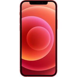 Apple iPhone 12 (MGJD3HN/A) with 4 GB RAM, 128GB storage, 5g technology, Dual Sim, A14 Bionic Chip with Next Generation Neural Engine, Red