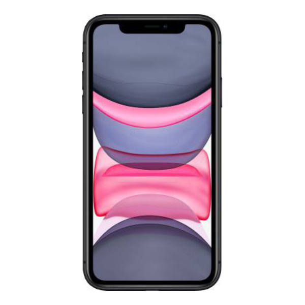 Apple iPhone 11 (MHDA3HN/A) with 4 GB RAM, 64GB storage, 4 G technology, Nano and eSIM, Black