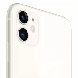 Apple iPhone 11 (MHDC3HN/A) with 4 GB RAM, 64GB storage, 4 G technology, Nano and eSIM, White