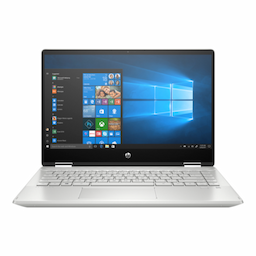 HP Pavilion x360 Notebook - 14-DH1006TU Intel Core i3 10th Gen 4 GB RAM 256 GB SSD Windows 10 14 Inches Natural Silver