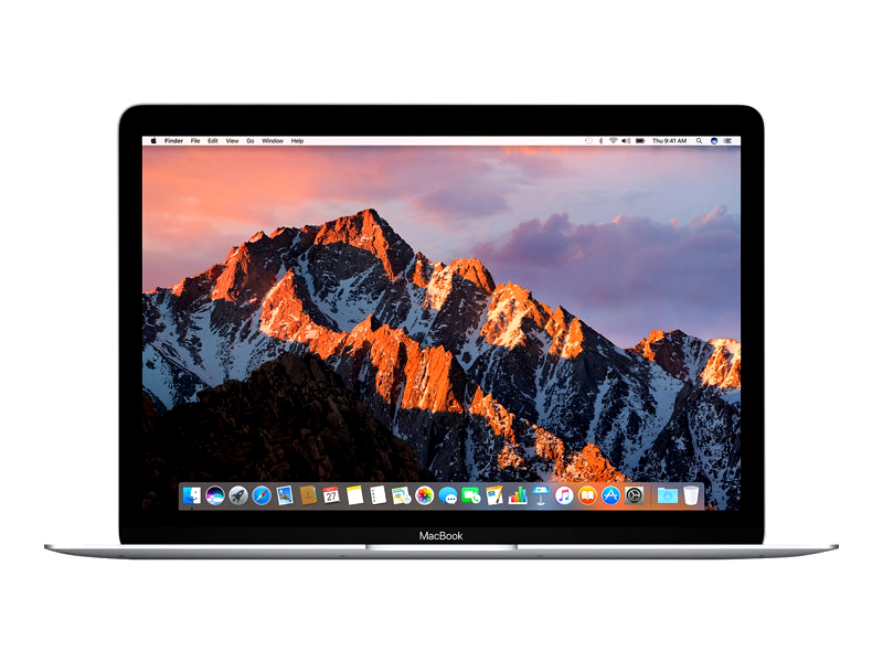 Apple MacBook 12-inch, 1.2GHz dual-core Intel Core m3, 8GB RAM, 256GB SSD- Silver