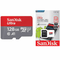 Sandisk Ultra - flash memory card - 128 GB - microSDXC UHS-I