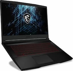 MSI GF63 Thin 11UC-867IN Gaming Laptop, Core i5 11th Gen, 8 GBRAM, 512 GB SSD, 4 GB Graphics, NVIDIA GeForce RTX 3050, 144 Hz, 15.6 Inch, Black, 1.86 Kg, Windows 10 Home