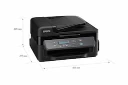 Epson C11CD07501 EcoTank M205 Wi-Fi Multifunction Inkjet Black and White Printer Printer