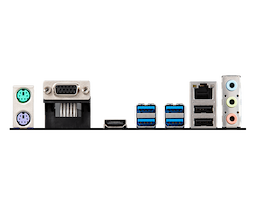 MSI Motherboard ( A320M PRO-VH) AMD A320 Chipset, 1x M.2 Gen3 x4 slot, 4x SATA 6Gb/s ports