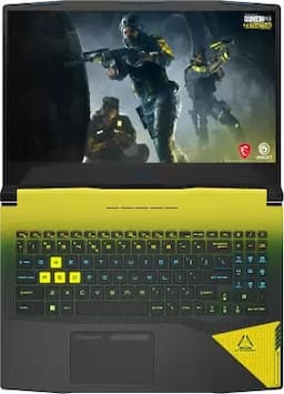 MSI Crosshair 15 (9S7-158352-897) Black Gaming Laptop, 15 Core i7 12th Gen, 16 GB RAM, 512 GB SSD, 6 GB NVIDIA GeForce RTX 3060, 144 Hz, 15.6-inch, 2.25 kg, Windows 11 Home