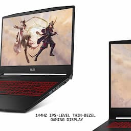 MSI Katana GF76 (9S7-17L212-847) Black, Gaming Laptop, Intel 11th Gen. i5-11400H, 17.3-Inch IPS-Level FHD 144Hz, 8GB RAM, 512GB NVMe SSD, Nvidia GTX1650 4GB GDDR6, 2.6Kg, Windows 11 Home