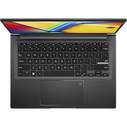 Asus M3504YA-LK541WS Vivobook 15X OLED Indie Black Laptop, AMD Ryzen 5 7530U, 16GB 8x2 DDR4, 512GB PCIe 3.0 SSD, 15.6-inch FHD 1920 x 1080 OLED 16:9, FingerPrint, Backlit KB, Windows 11 Home with MS Office