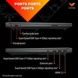 HP 8X059PA#ACJ Laptop 15-FA1134TX i7-12650H Processor, 16 GB RAM, 512 GB SSD