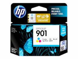 HP 901 - colour (cyan, magenta, yellow) - original - ink cartridge