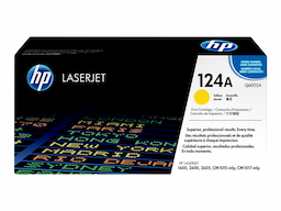 HP 124A - yellow - original - LaserJet - toner cartridge (Q6002A)