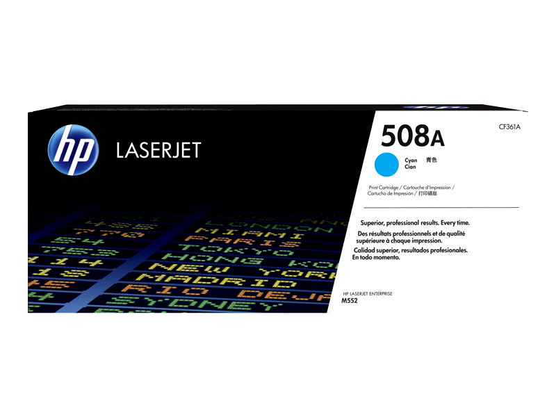 HP 508A - cyan - original - LaserJet - toner cartridge (CF361A)
