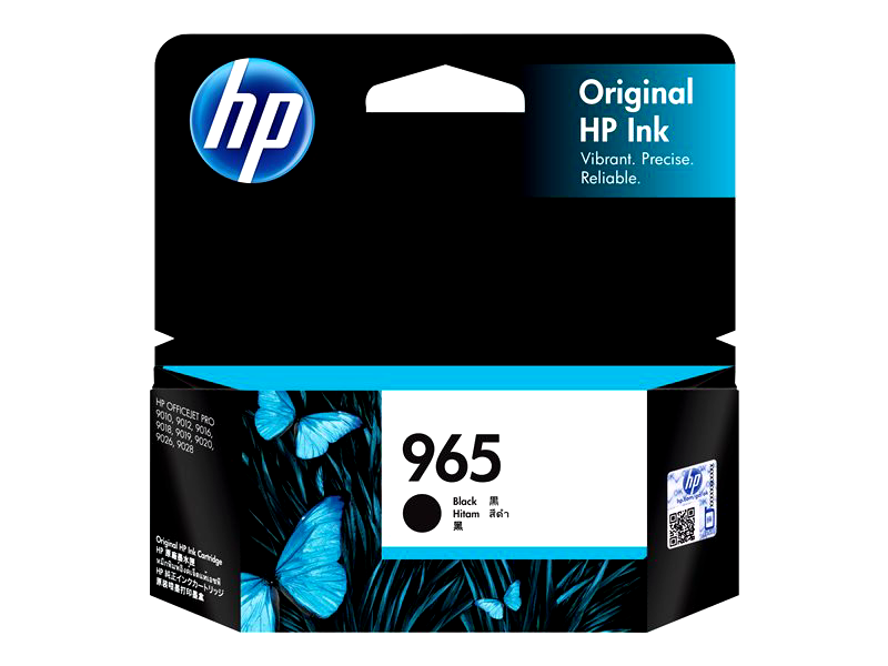 HP 965 - black - original - ink cartridge
