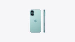 Apple MYED3HN/A iPhone 16 A18 Chip, 8 GB RAM, 128 GB Storage, iOS 18, 6.1 Inch Display - Teal