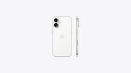 Apple MYEF3HN/A iPhone 16 A18 Chip, 8 GB RAM, 256 GB Storage, iOS 18, 6.1 Inch Display - White