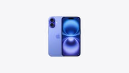 Apple MXVX3HN/A iPhone 16 Plus A18 Chip, 8 GB RAM, 128 GB Storage, iOS 18, 6.7 Inch Display - Ultramarine