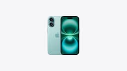 Apple MYEJ3HN/A iPhone 16 A18 Chip, 8 GB RAM, 256 GB Storage, iOS 18, 6.1 Inch Display - Teal