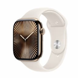 Apple Watch MXM73ZM/A, 46mm Starlight Sport Band M/L