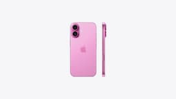 Apple MYEA3HN/A iPhone 16 A18 Chip, 8 GB RAM, 128 GB Storage, iOS 18, 6.1 Inch Display - Pink