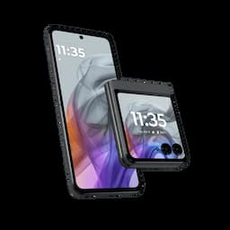 Motorola PB200006IN Razr 50 Android Smartphone, 3.63 Inch/6.9 Inch Display, Mediatek Dimensity 7300X Processor, 8 GB Memory, 256 GB Storage, Koala Grey